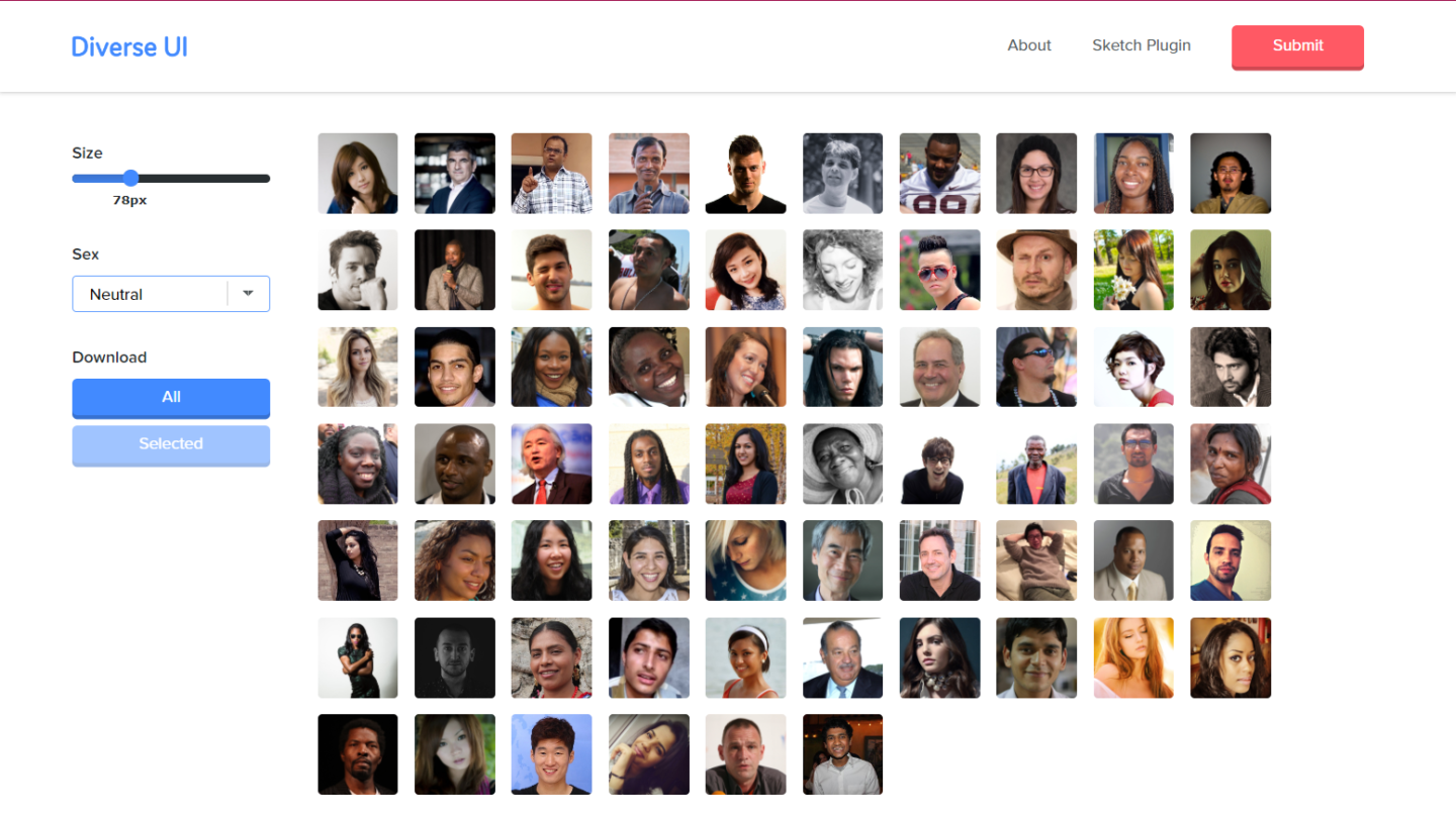 Diverse UI