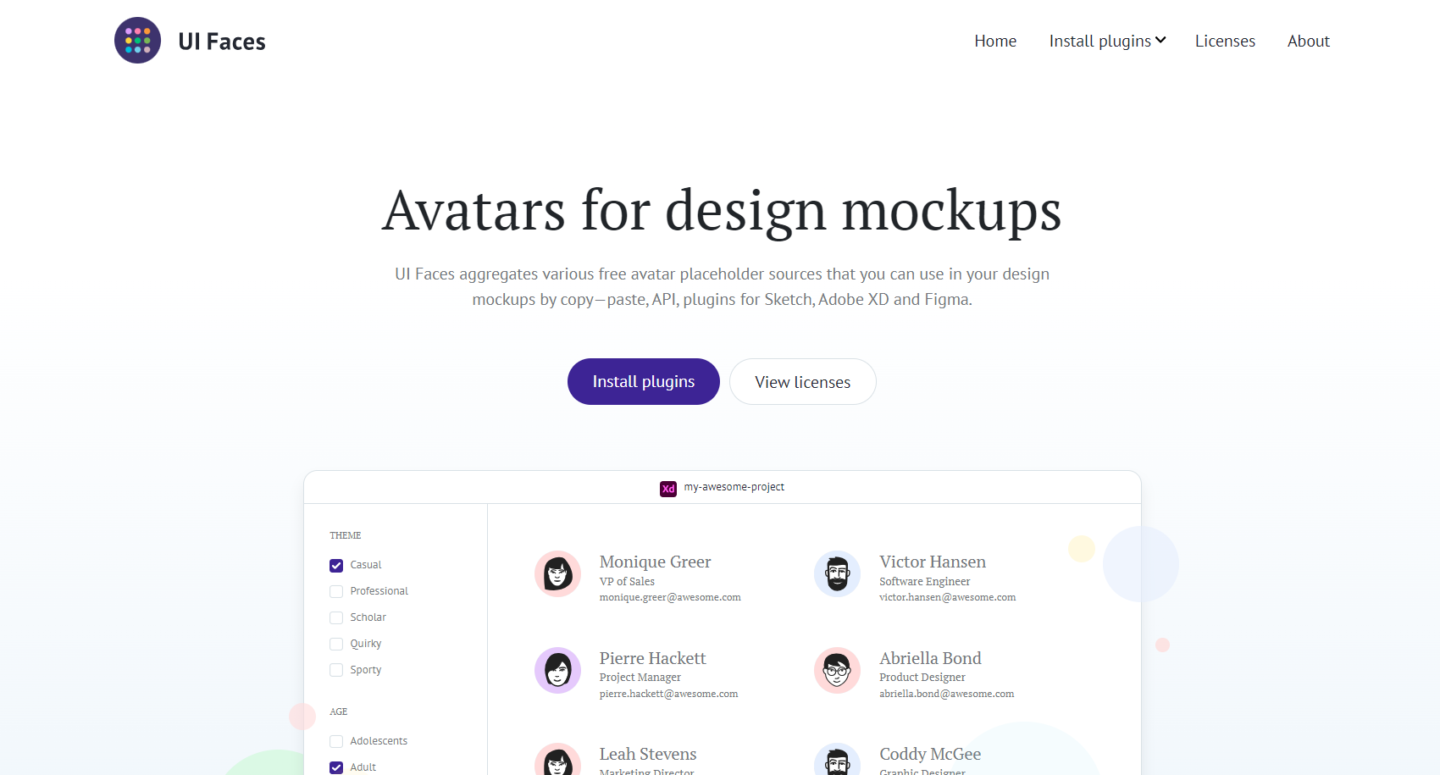 UIFaces