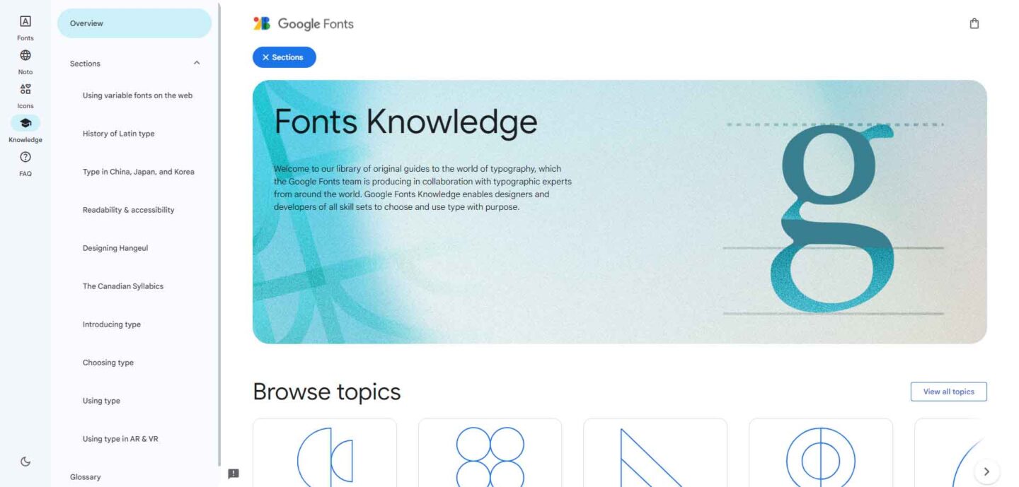 fonts